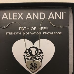 BNWT Alex and Ani Path of Life Adjustable Necklace